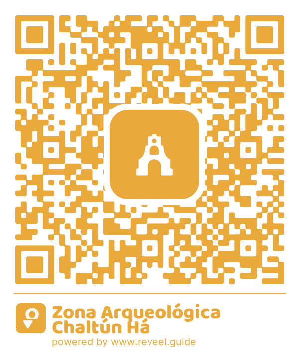 Image of the QR linking to the Zona Arqueológica Chaltún Há