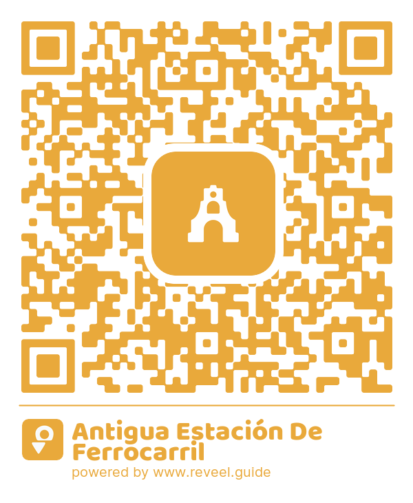 Image of the QR linking to the Antigua Estación De Ferrocarril