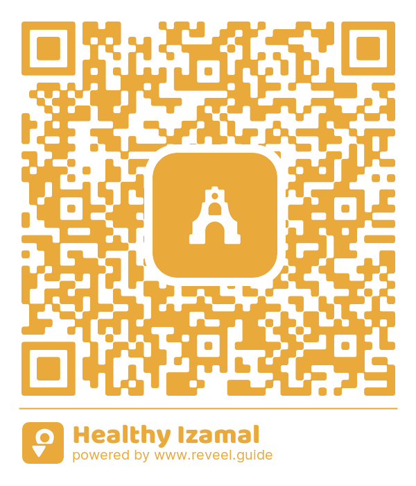 Image of the QR linking to the Healthy Izamal