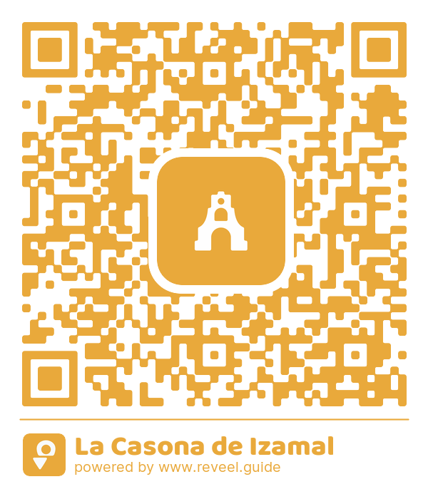 Image of the QR linking to the La Casona de Izamal 
