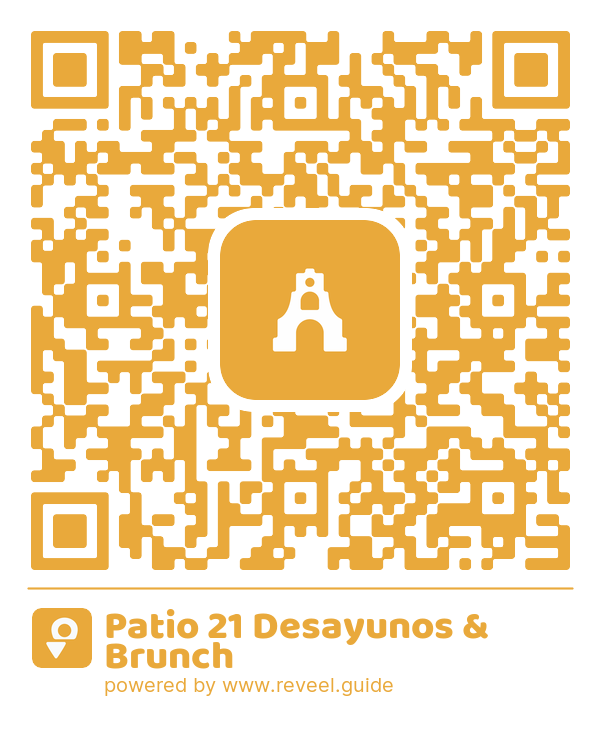 Image of the QR linking to the Patio 21 Desayunos & Brunch