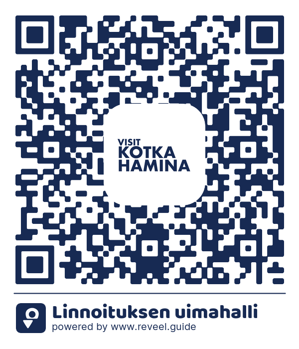 Image of the QR linking to the Linnoituksen uimahalli