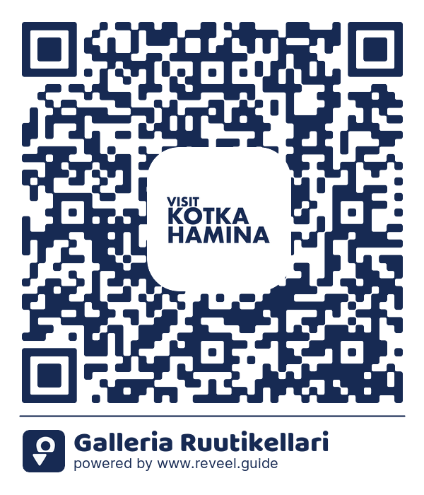 Image of the QR linking to the Galleria Ruutikellari