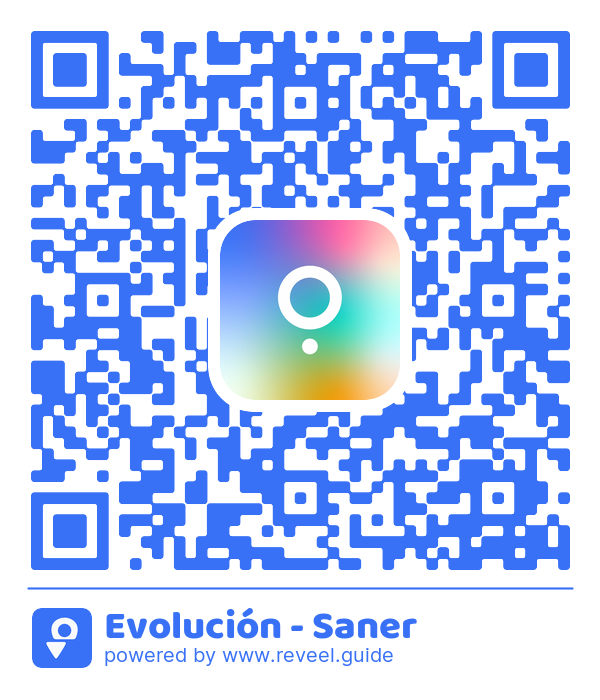 Image of the QR linking to the Evolution - Saner