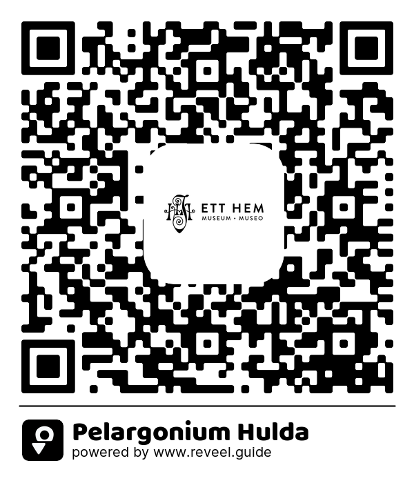 Image of the QR linking to the Pelargonium Hulda