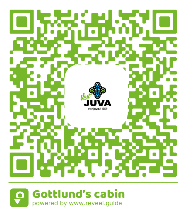 Image of the QR linking to the Gottlund’s cabin