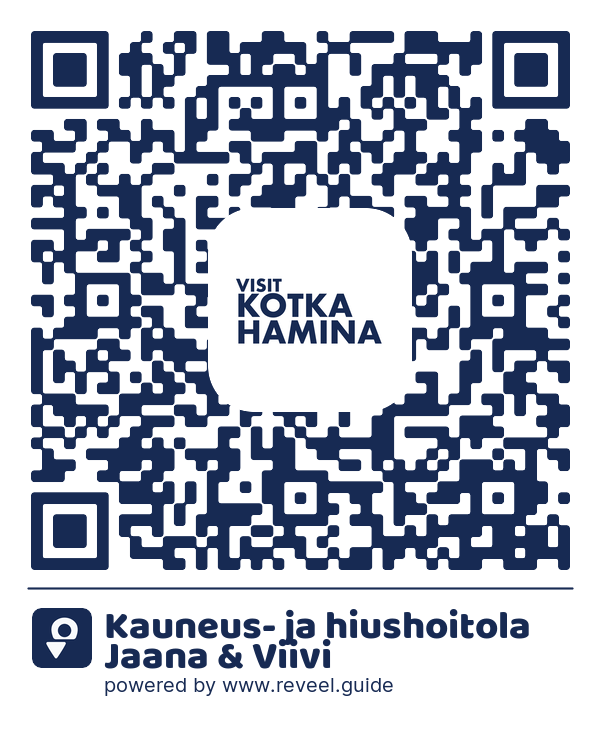 Image of the QR linking to the Kauneus- ja hiushoitola Jaana & Viivi