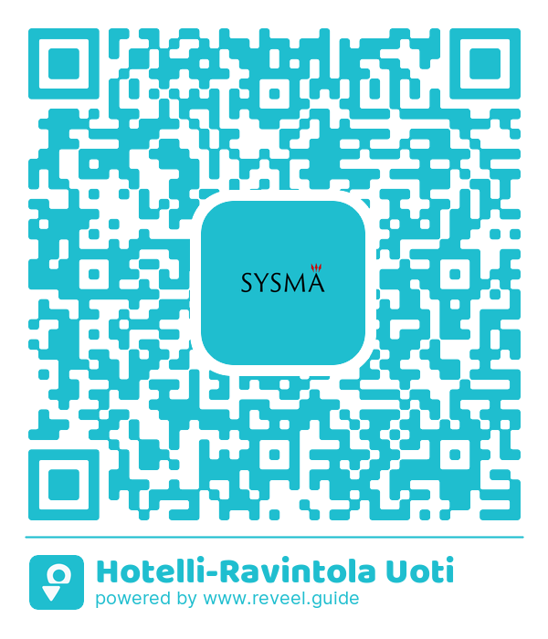 Image of the QR linking to the Hotelli-Ravintola Uoti