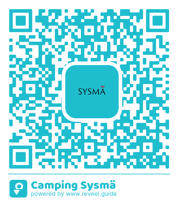 Image of the QR linking to the Camping Sysmä