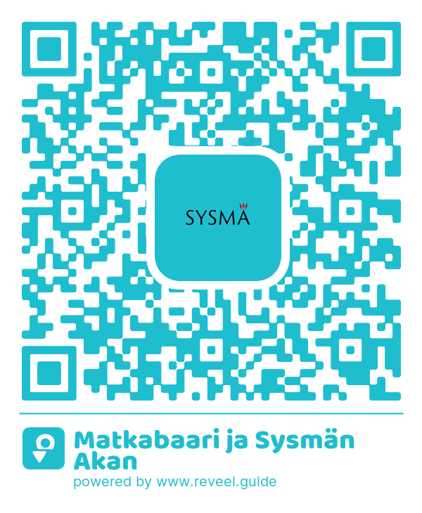 Image of the QR linking to the Matkabaari ja Sysmän Akan