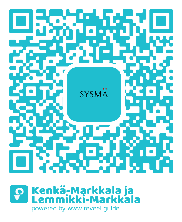 Image of the QR linking to the Kenkä-Markkala ja Lemmikki-Markkala