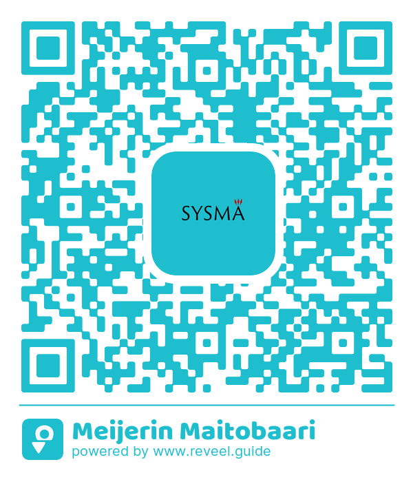 Image of the QR linking to the Meijerin Maitobaari