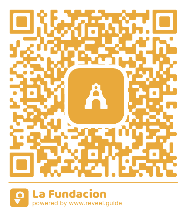 Image of the QR linking to the La Fundacion 