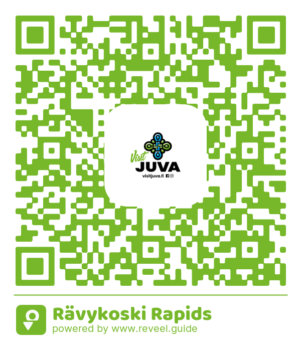 Image of the QR linking to the Rävykoski Rapids