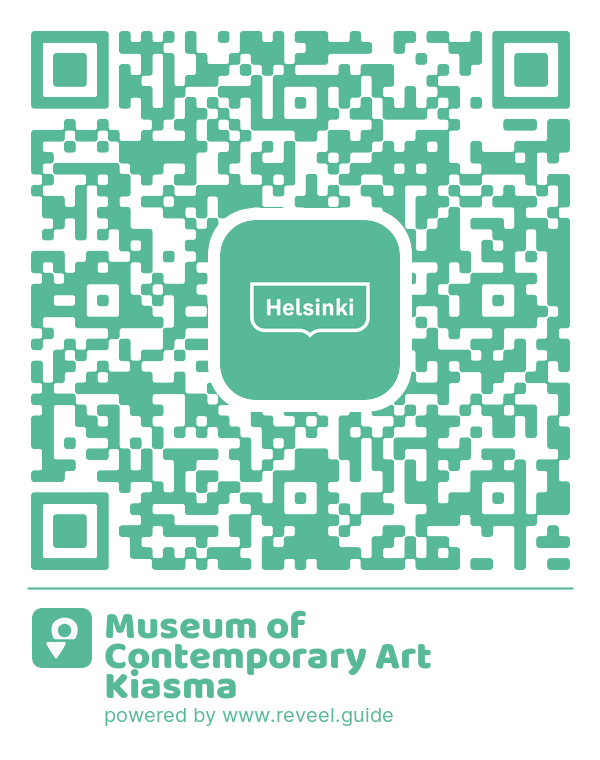Image of the QR linking to the Museum of Contemporary Art Kiasma