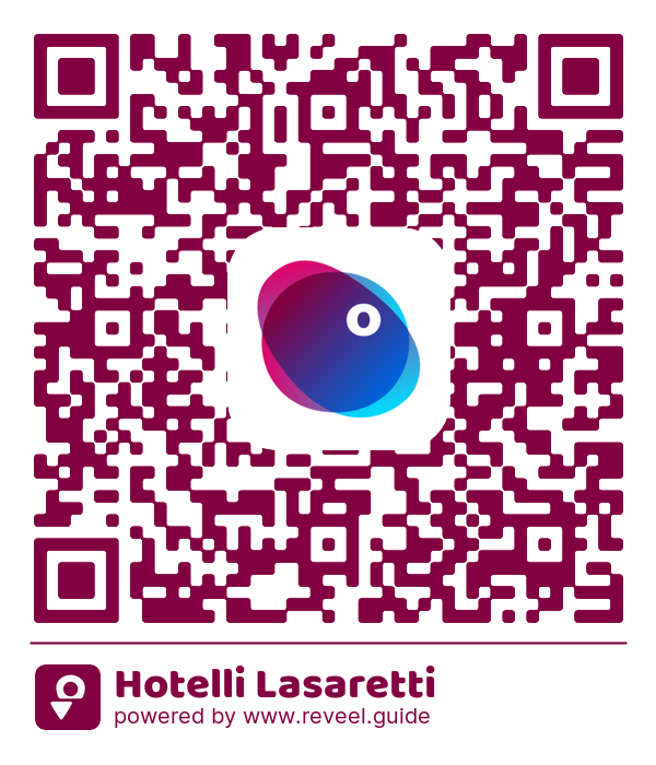 Image of the QR linking to the Hotelli Lasaretti
