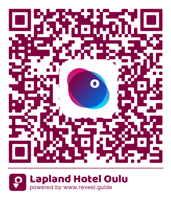 Image of the QR linking to the Lapland Hotel Oulu