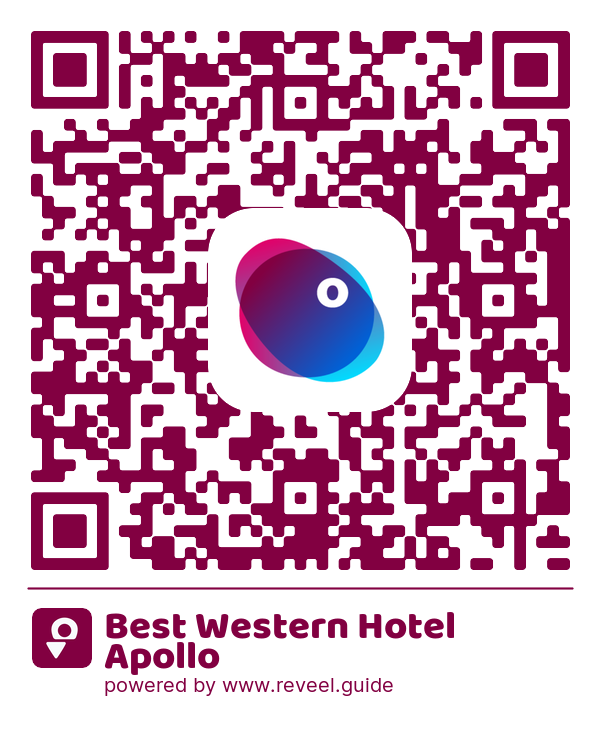 Image of the QR linking to the Best Western Hotel Apollo