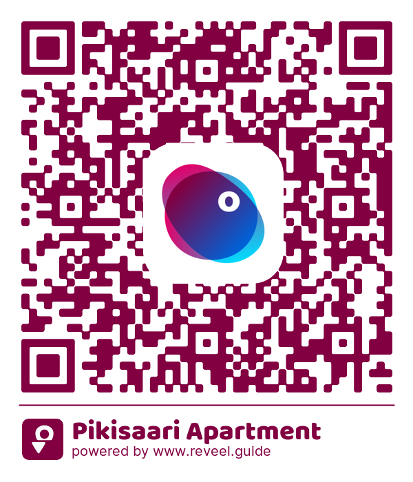 Image of the QR linking to the Pikisaari Apartment
