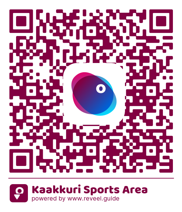 Image of the QR linking to the Kaakkuri Sports Area