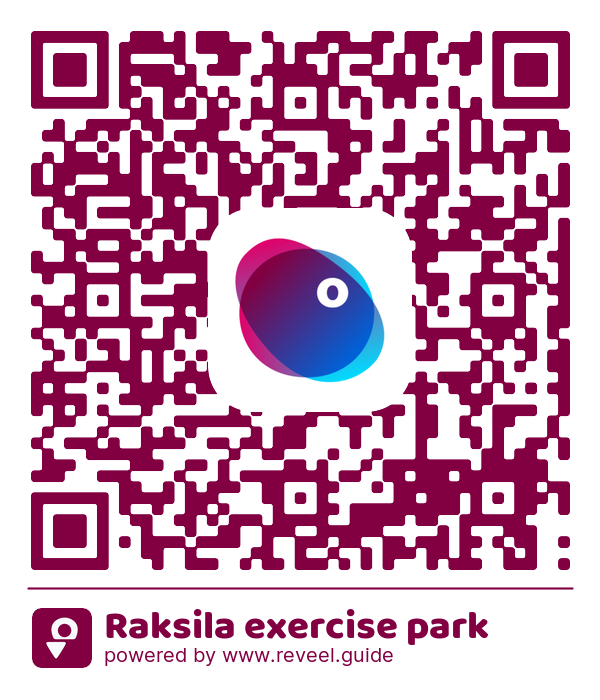 Image of the QR linking to the Raksila exercise park