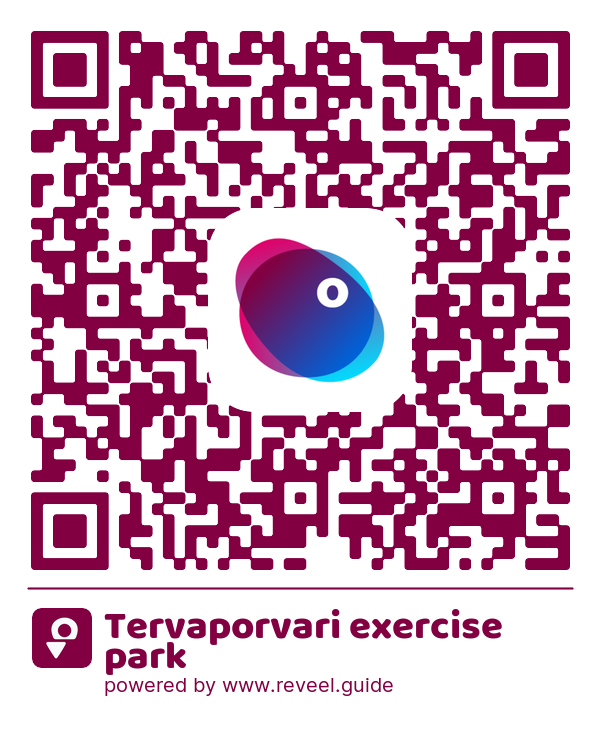 Image of the QR linking to the Tervaporvari exercise park
