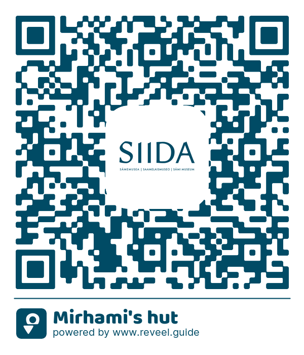Image of the QR linking to the Mirhami's hut
