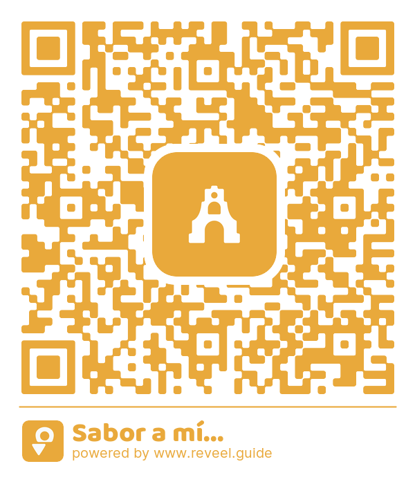 Image of the QR linking to the Sabor a mí...