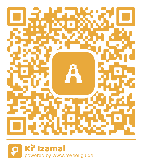Image of the QR linking to the Ki’ Izamal
