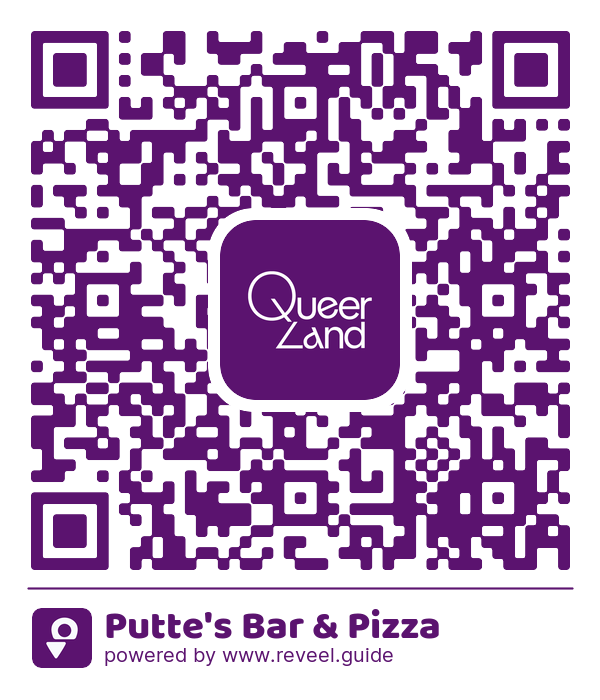 Image of the QR linking to the Putte's Bar & Pizza