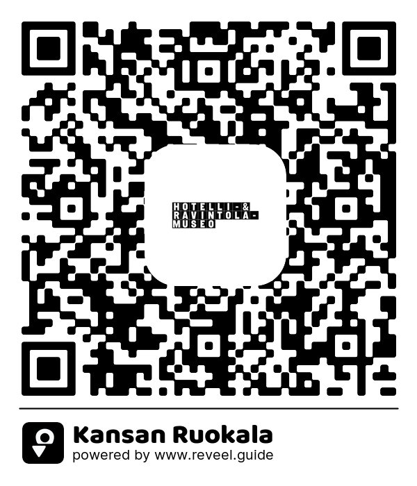 Image of the QR linking to the Kansan Ruokala