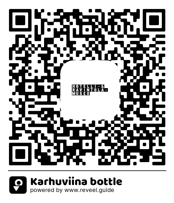 Image of the QR linking to the Karhuviina bottle