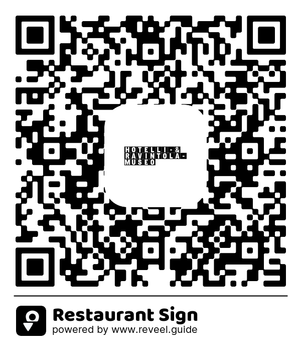 Image of the QR linking to the Restaurant Sign
