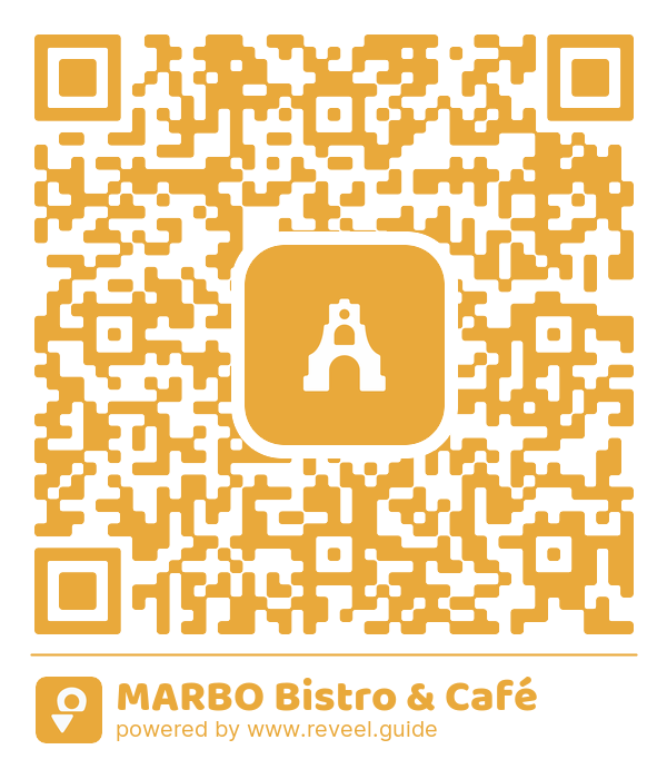 Image of the QR linking to the MARBO Bistro & Café