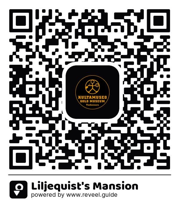 Image of the QR linking to the Liljequist's Mansion