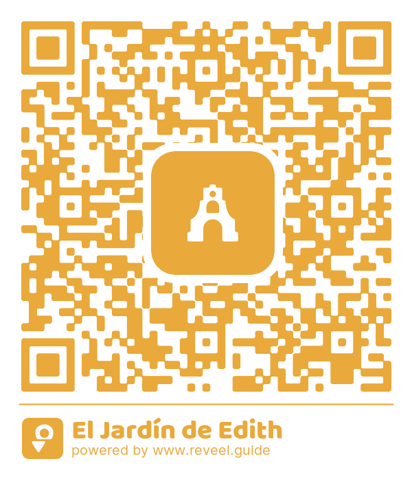 Image of the QR linking to the El Jardín de Edith