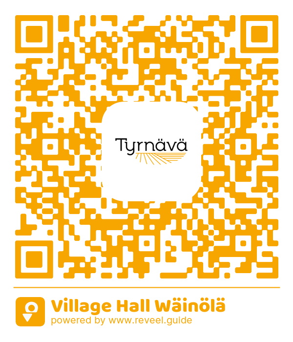 Image of the QR linking to the Village Hall Wäinölä