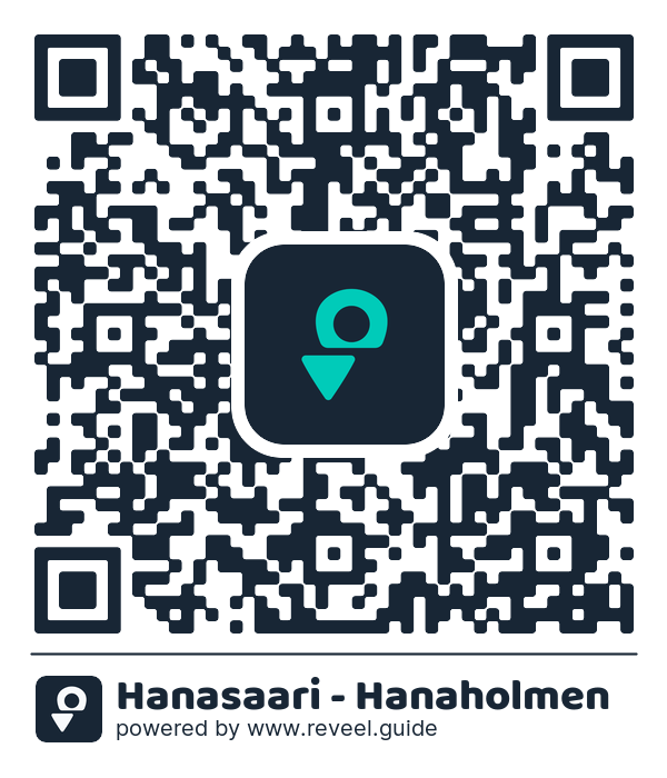 Image of the QR linking to the Hanasaari - Hanaholmen