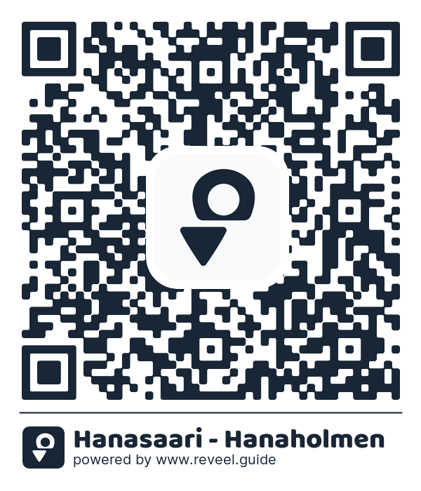 Image of the QR linking to the Hanasaari - Hanaholmen