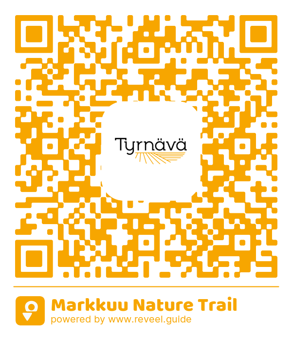 Image of the QR linking to the Markkuu Nature Trail