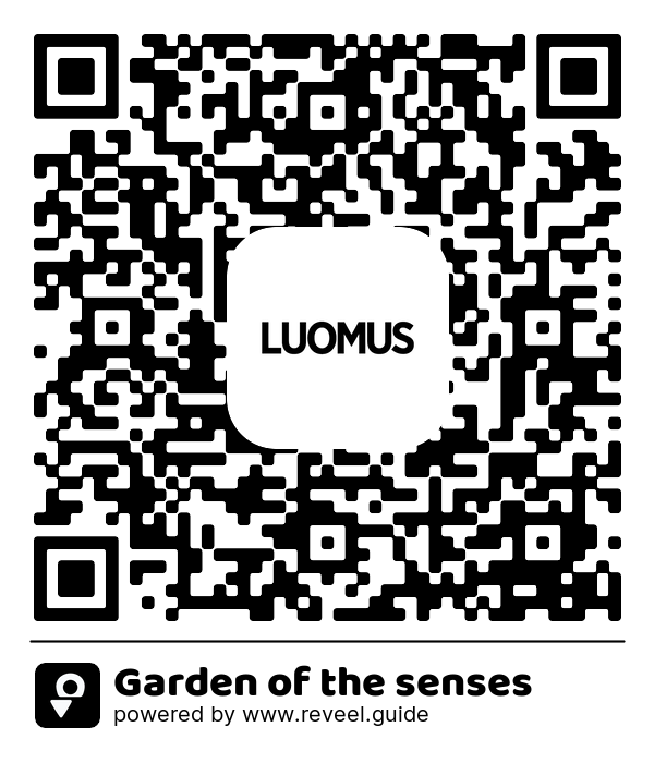 Image of the QR linking to the Garden of the senses