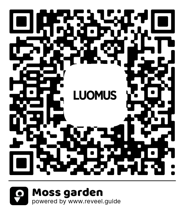 Image of the QR linking to the Moss garden