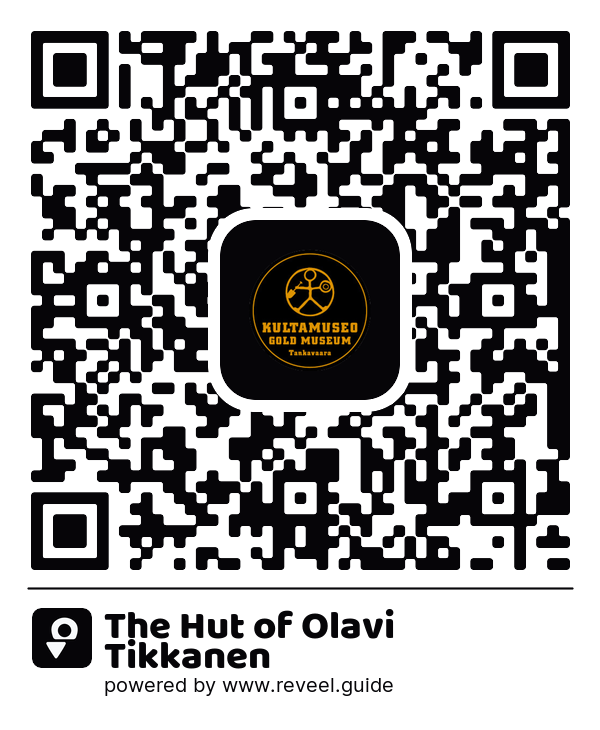 Image of the QR linking to the The Hut of Olavi Tikkanen