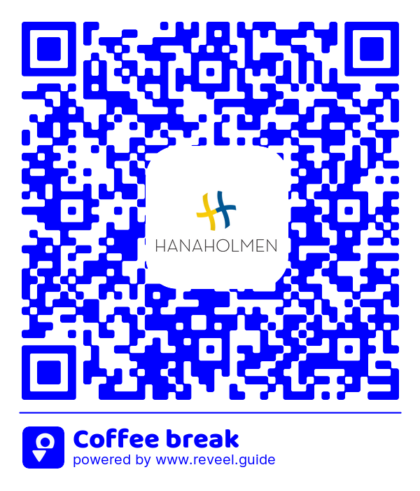 Image of the QR linking to the Coffee break