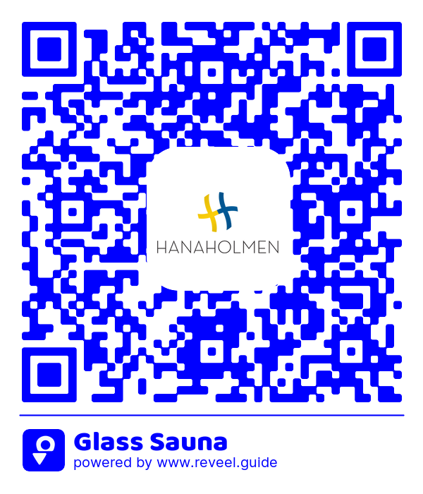 Image of the QR linking to the Glass Sauna