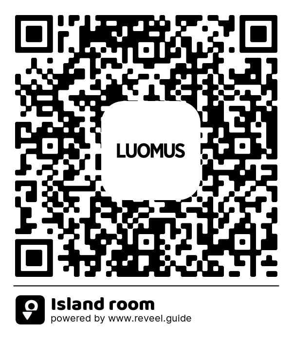 Image of the QR linking to the Island room