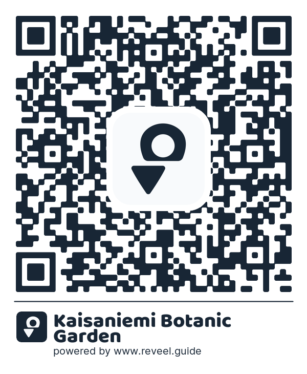 Image of the QR linking to the Kaisaniemi Botanic Garden
