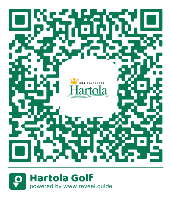 Image of the QR linking to the Hartola Golf