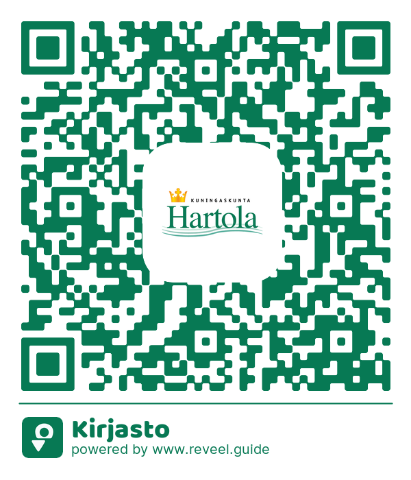 Image of the QR linking to the Kirjasto
