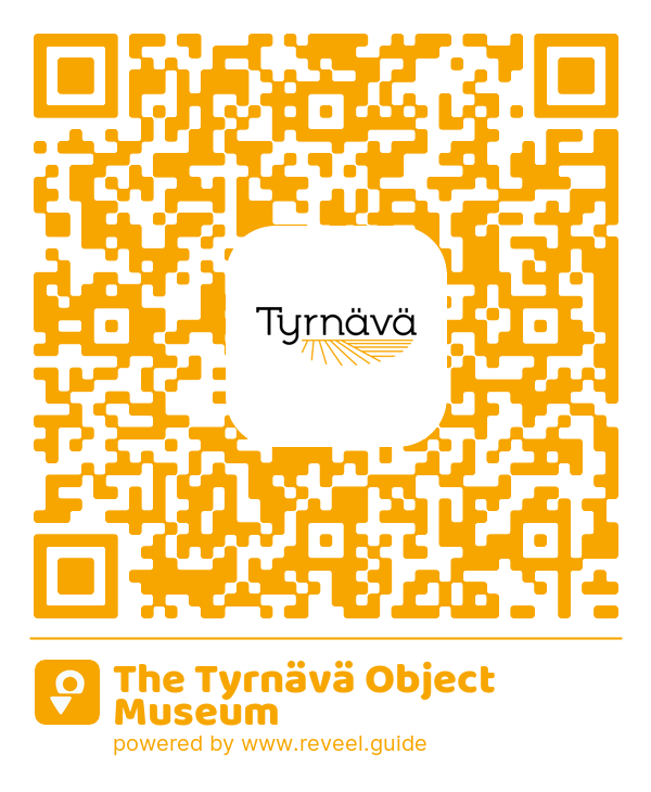 Image of the QR linking to the The Tyrnävä Object Museum